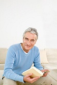 MAN READING